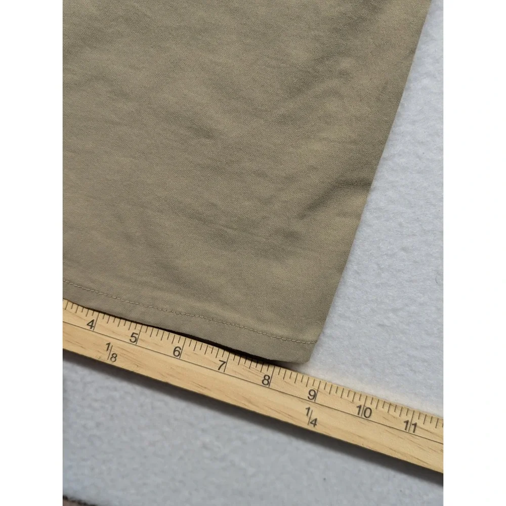 Weatherproof Vintage Men's Straight Fit Khaki Chino Pants 42x30 Stretch Tan